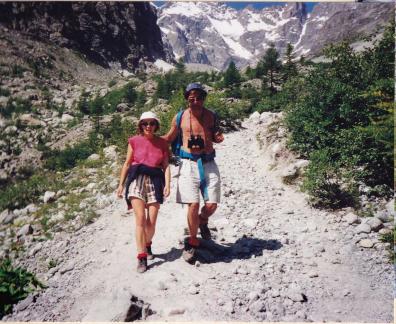 Vers le Glacier Blanc