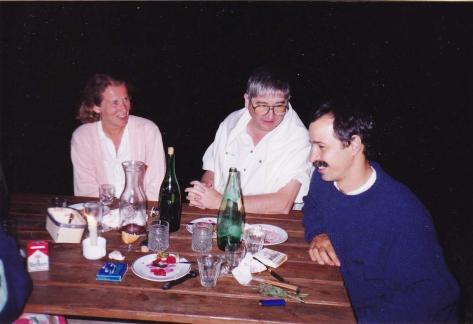 Avec Maurice et Christian Berthier