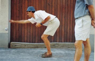 Pétanque rue de la Levée