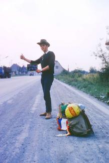 Guy-Noël à la frontière belge