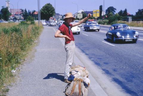 Sortie de Munich, les autoroutes encombrées