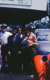 Frontière Bulgarie-Turquie : Jo et Alberto Guy-Noël, Jo, Alain, Michèle et moi